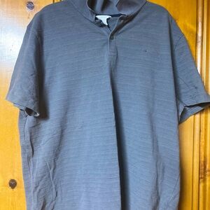 Men's Gray Polo Shirt Calvin Klein